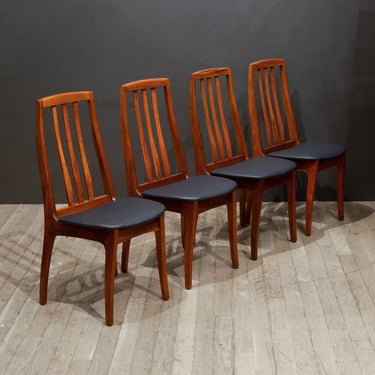 Reupholstered Mid-century Danish Dining Chairs c.1960
