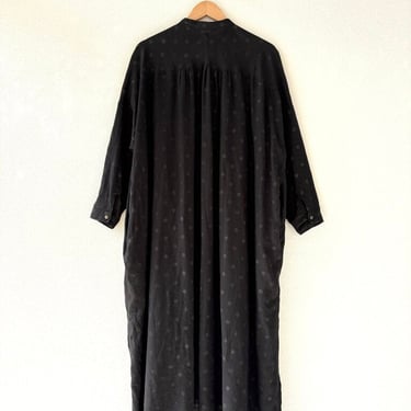 ICHI ANTIQUITES LINEN POLKA DOT DRESS