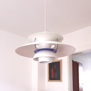 Ph 5 pendant light Louis Poulsen lamp Danish pendant Poul Henningsen white metal ceiling lamp multi layer light fixture Scandinavian lights 