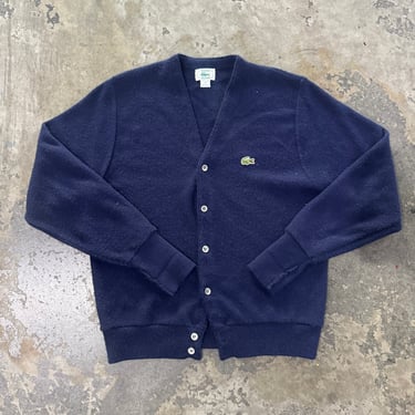 Navy Lacoste Cardigan | S |