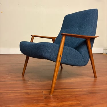 Alf Svensson Vintage Mid-Century Lounge Chair