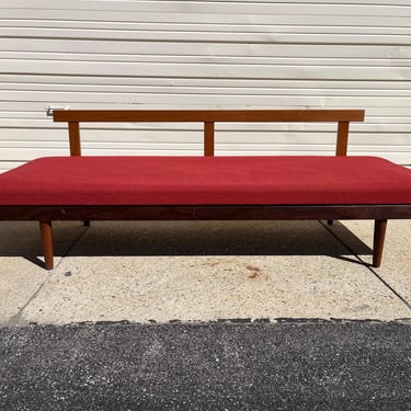 Vintage Mid-century Teak Daybed Sofa by Edvard Kindt Larsen for Gustav Bahus Scandinavian 