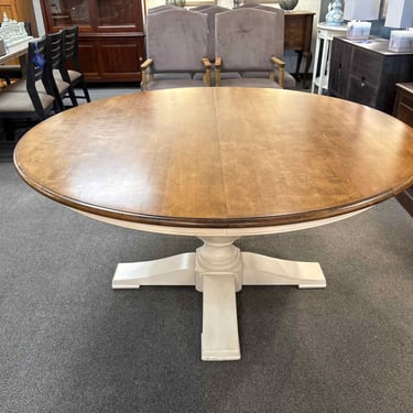 Ethan Allen 'Cooper' Round Dining Table