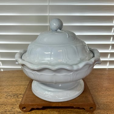 19th C. Joseph Goodwin Staffordshire Ironstone Covered Tureen 