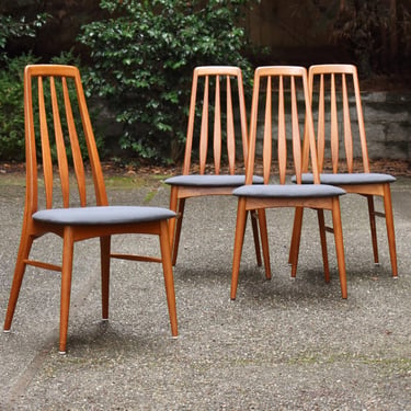 Four Restored Danish teak 