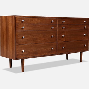 Walnut Dresser by Milo Baughman for Glenn of California