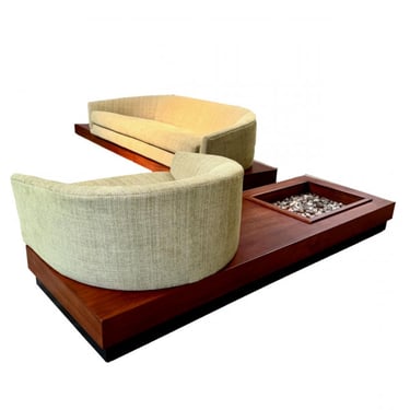 Adrian Pearsall Cloud Platform Sofa and Chair