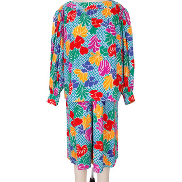 Yves Saint Laurent Rive Gauche Skirt Set