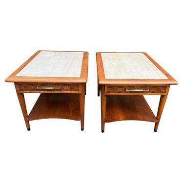 Pair of Classic American Modern Nightstands for Restoration, 1960's