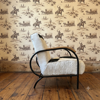 Betsey-Cowhide Chair