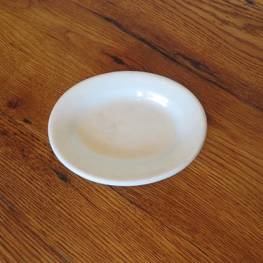 Vintage White Ironstone Soap Dish Johnson Bros England 