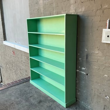 Painted Pistachio Bookcase