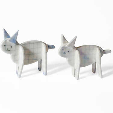 Nerikomi Porcelain Paper Figurine