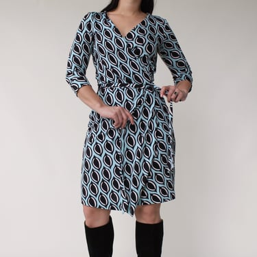 2000s Diane von Furstenberg Silk Jersey Wrap Dress