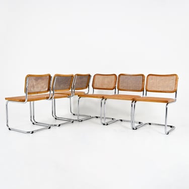 Dining Chairs Style B32 by Marcel Breuer Set of 6 