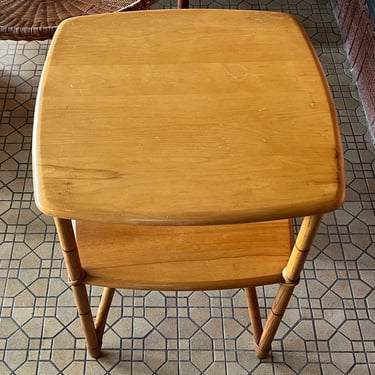 Heywood Wakefield Ashcraft Two Tiered Table 