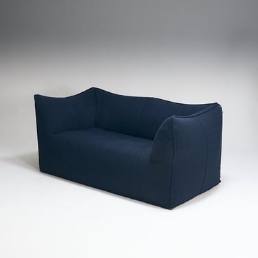 CANAP&Eacute; DEUX PLACES BAMBOLE BLEU, MARIO BELLINI, 1970s