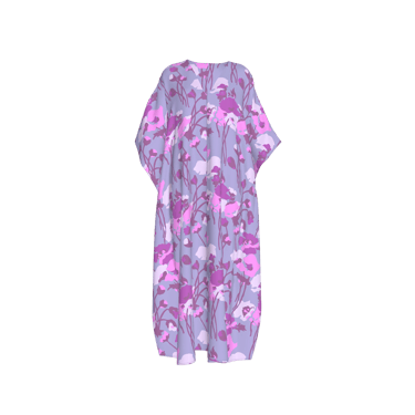 Cleo Caftan | Dini’s Rustic Floral Pink on Pink