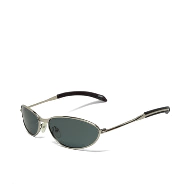 Authentic Vintage 90s Black Wire Frame Triangular Sunglasses 