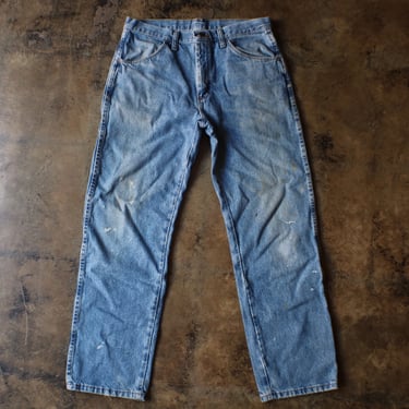 Vintage Rustler Jeans, Light Wash Blue Denim-Size 33 x 30 