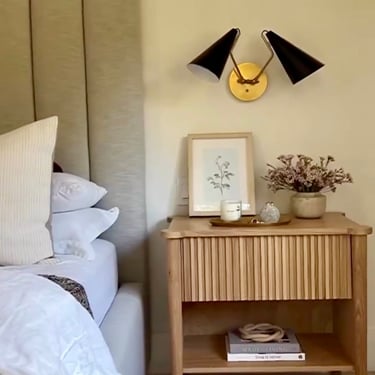 White oak nightstands, nightstand set, nightstand with drawers, mid century nightstands, wooden nightstands, wood nightstand 