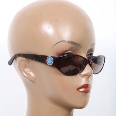 Juicy Couture Blue Red & Tortoiseshell Sunglasses Y2K Summer Beach Resort Pool Cruise Vacation Streetwear 