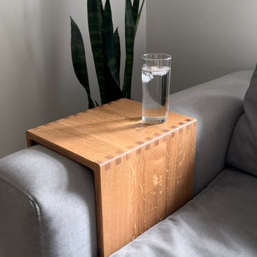 Sofa arm rest table, sofa side table, sofa arm tray table, couch arm tray, sofa table wrap, arm rest table, couch tray 