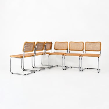 Dining Chairs Style B32 by Marcel Breuer Set of 6 
