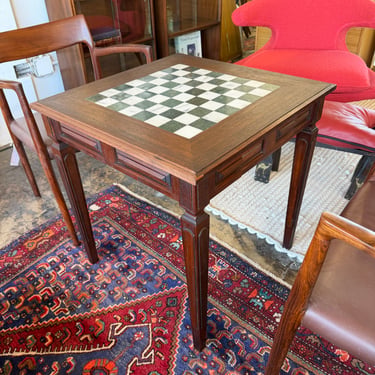 Rosewood Chess Table
