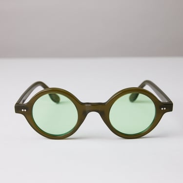 New York Eye_rish, Greystones. Green Frame with Green Lenses 