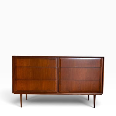 Vintage Walnut Dresser by Dillingham 