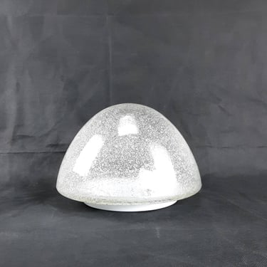 Vintage Hoffmeister Textured Glass Wall Lamp - Mid Century German Lighting 