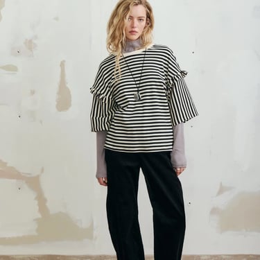 Milo Top - Black/Cream