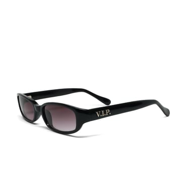 True Vintage 90s VIP Narrow Frame Grey Lens Deadstock Sunglasses 