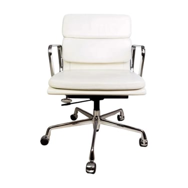Original Vitra EA 217 office chair Charles Eames leather white executive chair 