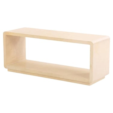 Contemporary Parchment Coffee Table or Bench