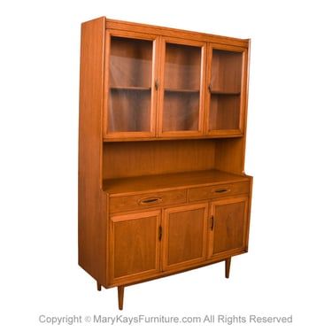 Mid-Century Modern Hutch China Cabinet Morganton Furniture CopenArt Line