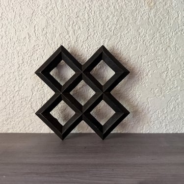 Vintage NAMBU Cast Iron Trivet designed by Nobuho Miya, Cast Iron Teapot stand 