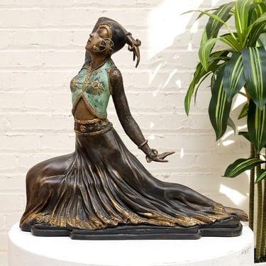 Dimitri Chiparus “Clara” Art Deco Bronze Dancer Sculpture