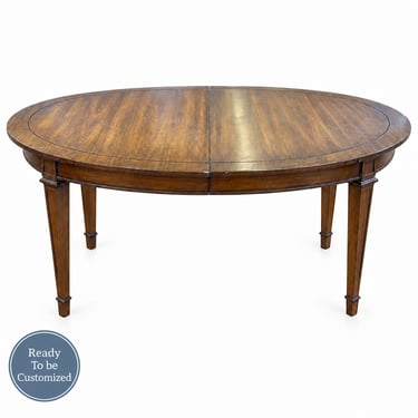 40" Unfinished Vintage Dining Table #08355