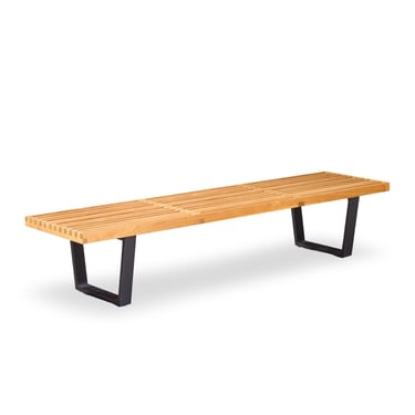 George Nelson for Herman Miller Mid Century Slat Bench - mcm 