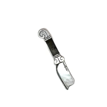 Hector Aguilar Rosewood and Sterling Cheese Knife or Letter Opener.