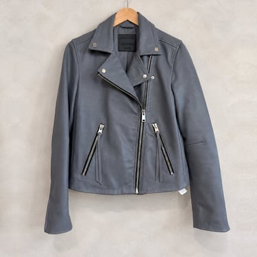 ALL SAINTS, Leather Biker Jacket, 8