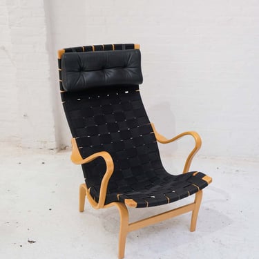 Vintage Pernilla Lounge Chair by Bruno Mathsson for Dux, 1969