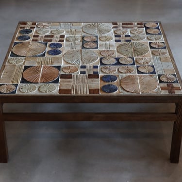 Square coffee table by Tue Poulsen, Denmark 1960s
