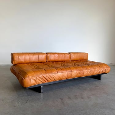 Mid Century De Sede DS-80 Cognac Leather Daybed, Switzerland c.1970’s - Shipping not Free, Msg for Estimate 