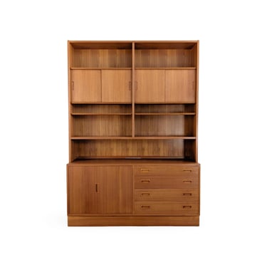 Poul Hundevad Midcentury Teak Bookcase Danish Design 