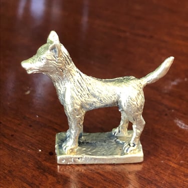 Miniature Brass Dog | Miniature Brass Terrier | Brass Shepherd 