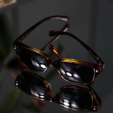 Vintage 90s ROMEO GIGLI Tortoise Shell & Gray Lense RG9001 Unisex Sunglasses | Made in Italy | 1990s Italian Designer Unisex Glasses 