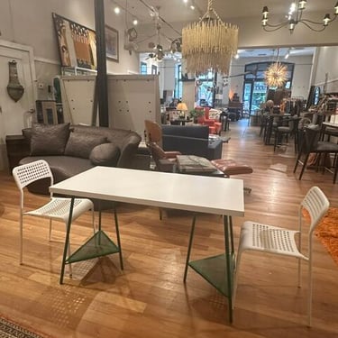 Table and two Chairs